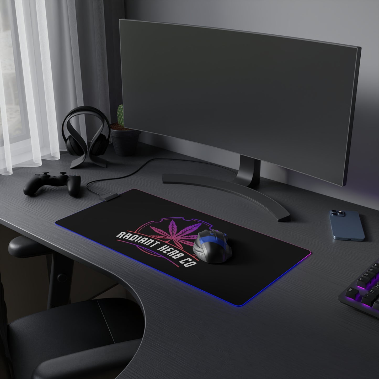 LED Gaming Mouse Pad